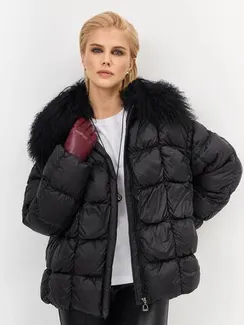 BULMER Куртка пуховая с меховым воротником