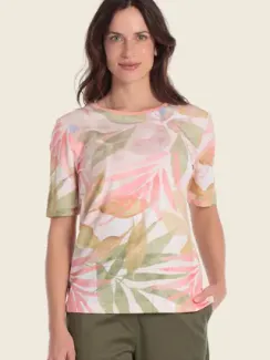 GERRY WEBER Футболка с принтом в виде листьев