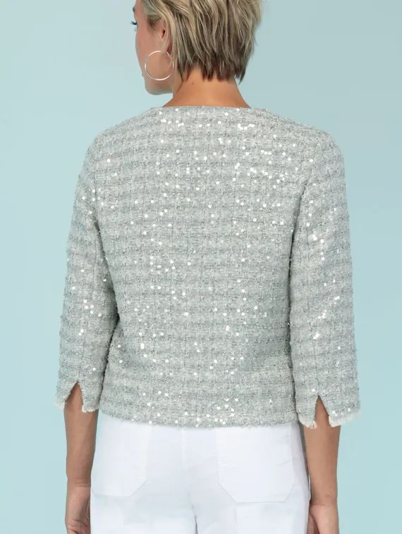 BIANCA Жакет с пайетками