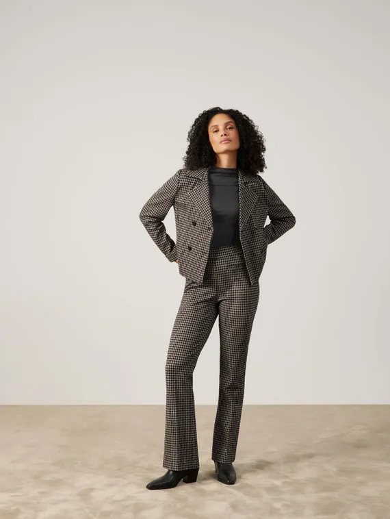 GERRY WEBER Брюки с узором "гусиные лапки"