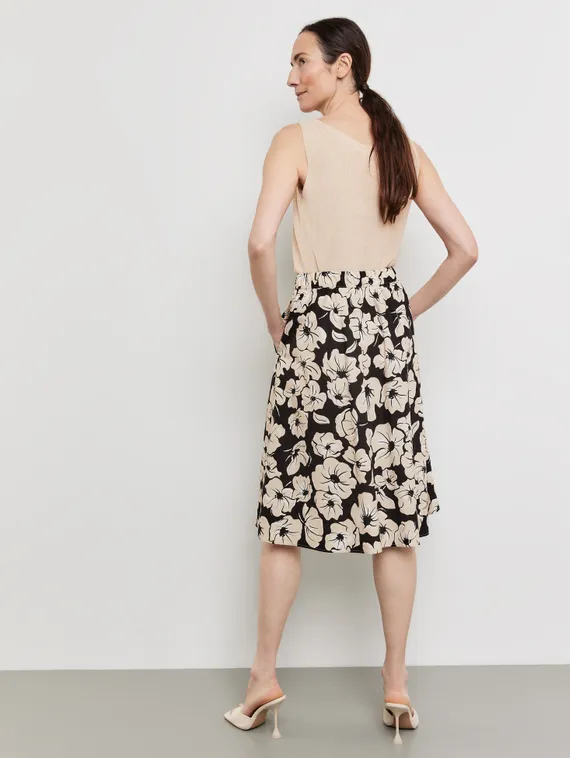 GERRY WEBER Юбка с цветочным принтом