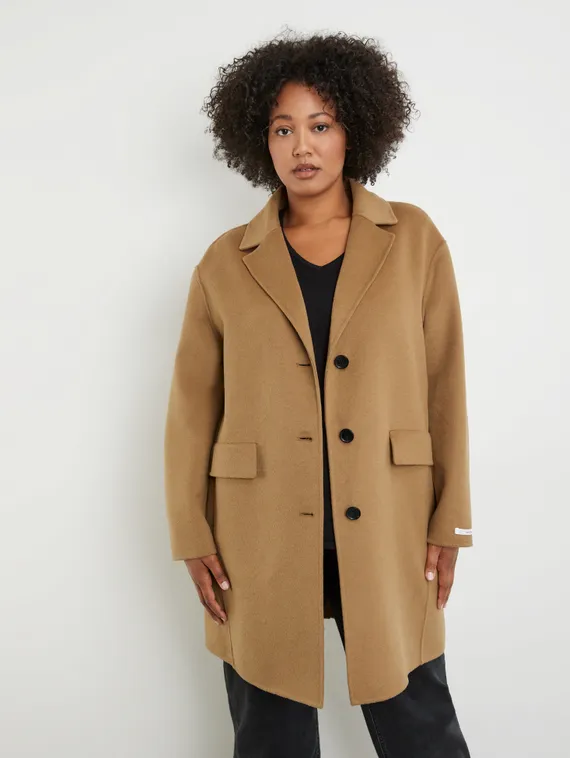 SAMOON Пальто шерстяное