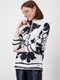 MONARI Свитер с цветочным принтом