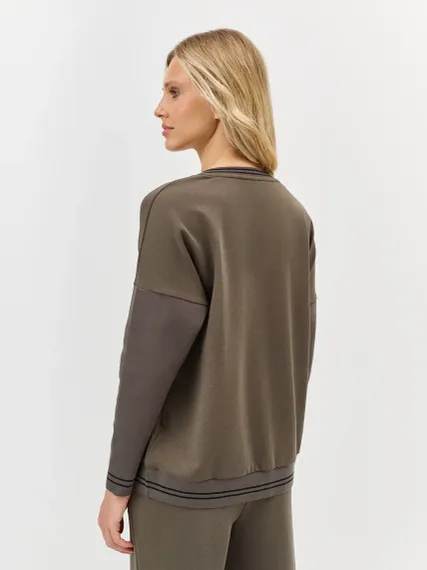 BULMER Свитшот с V-образным вырезом