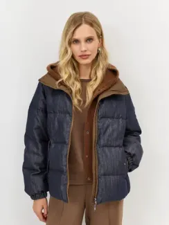 BULMER Куртка из ткани под деним