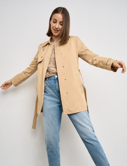 TAIFUN Плащ короткий