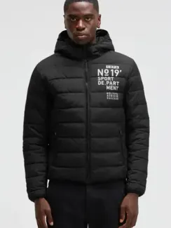 CAMP DAVID Стеганая куртка с капюшоном