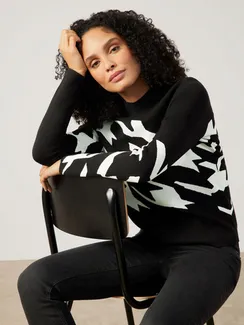 GERRY WEBER Джемпер жаккардовый