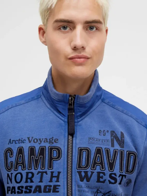 CAMP DAVID Толстовка с принтом