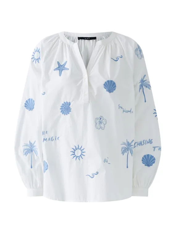 Oui Туника хлопковая