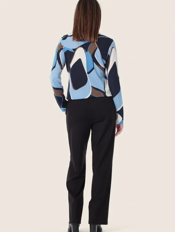 GERRY WEBER Джемпер с абстрактным принтом