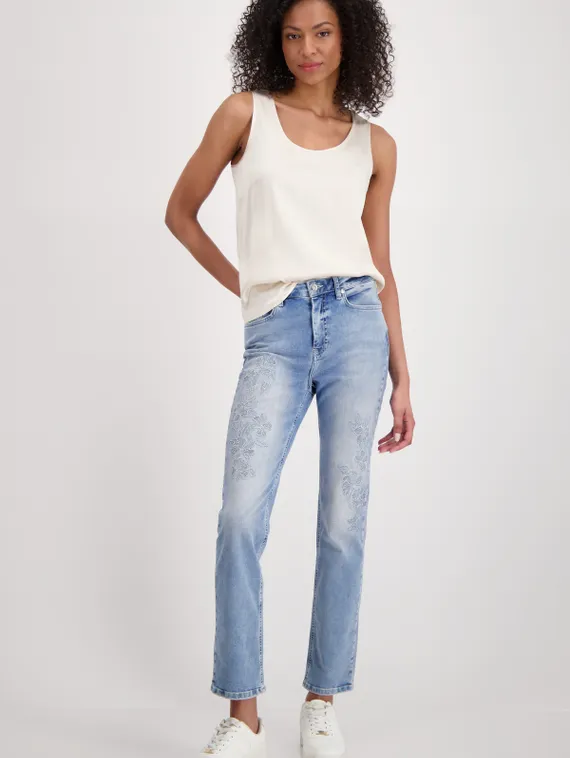 MONARI Топ атласный