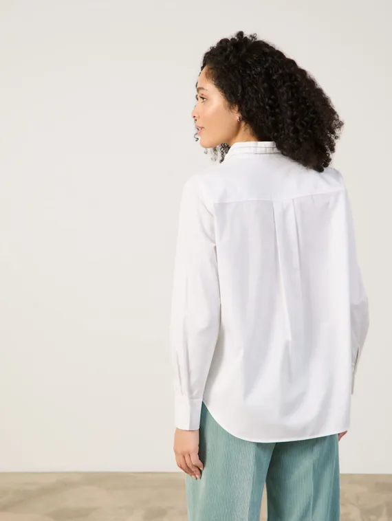 GERRY WEBER Блуза с воротником-стойкой