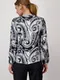 MONARI Блуза вискозная с узором пэйсли