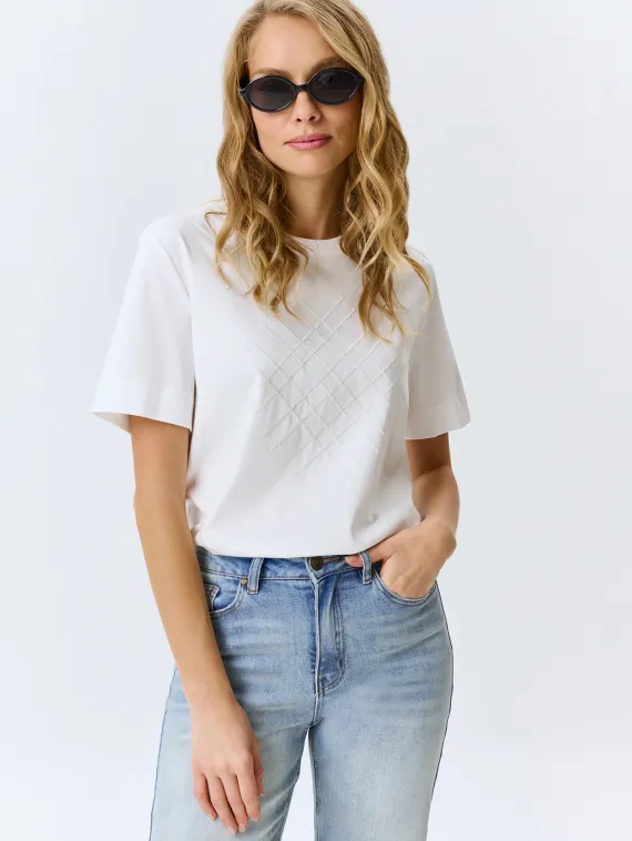 BULMER Футболка с мерцающими пайетками