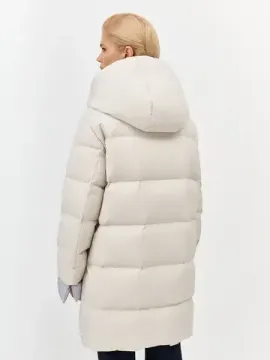 BULMER Пуховик с контрастной отделкой