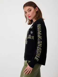 MONARI Свитер со стразами