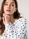 TAIFUN Блуза с принтом в горошек