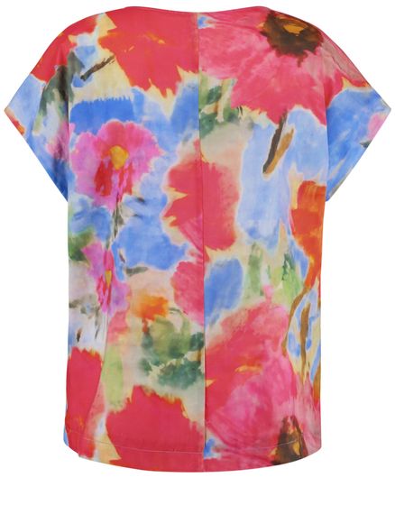 SAMOON Блуза с цветочным принтом