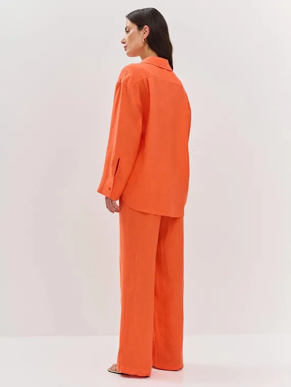 BULMER Рубашка 100% лен