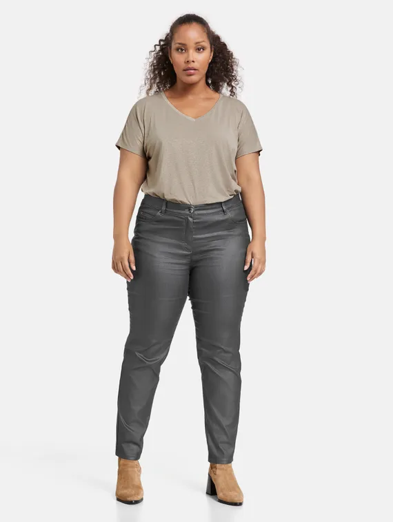 SAMOON Джинсы с блеском