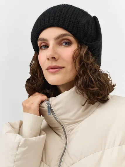 BULMER Шапка-ушанка черная