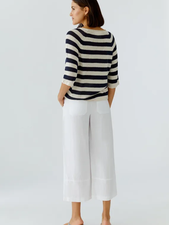 Oui Пуловер льняной