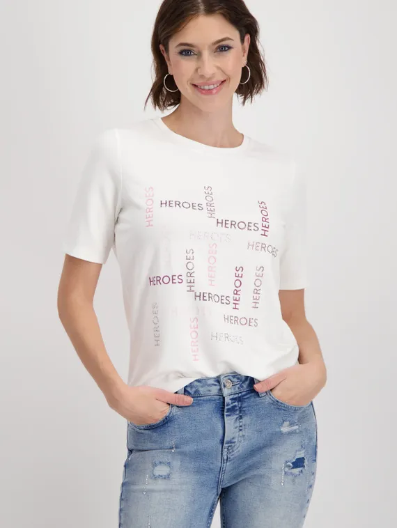 MONARI Футболка с декоративной надписью