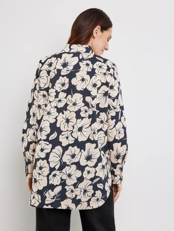 GERRY WEBER Рубашка с цветочным принтом