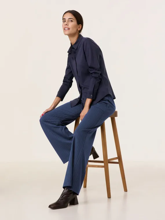 GERRY WEBER Брюки в полоску из джерси