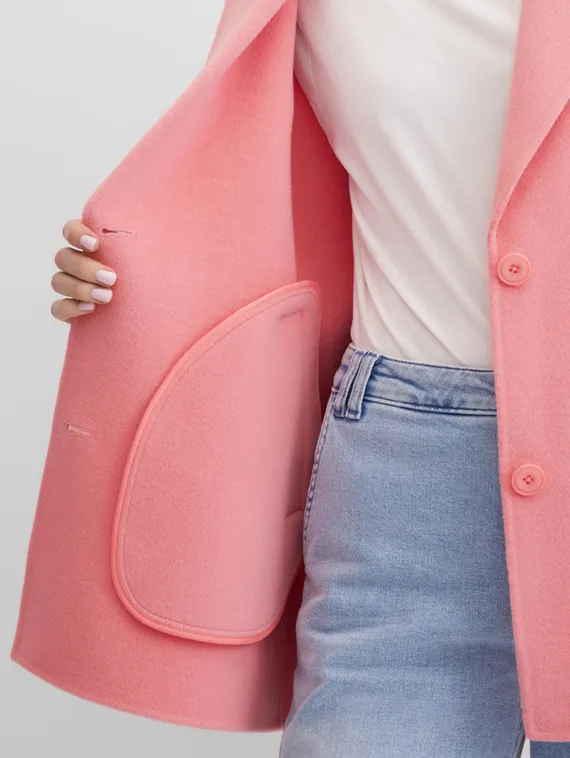 Elisa.and.me Пальто укороченное из шерсти