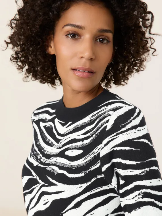 GERRY WEBER Платье трикотажное с принтом