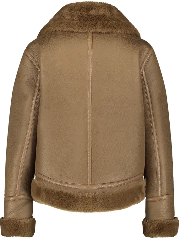 TAIFUN Куртка с искусственным мехом