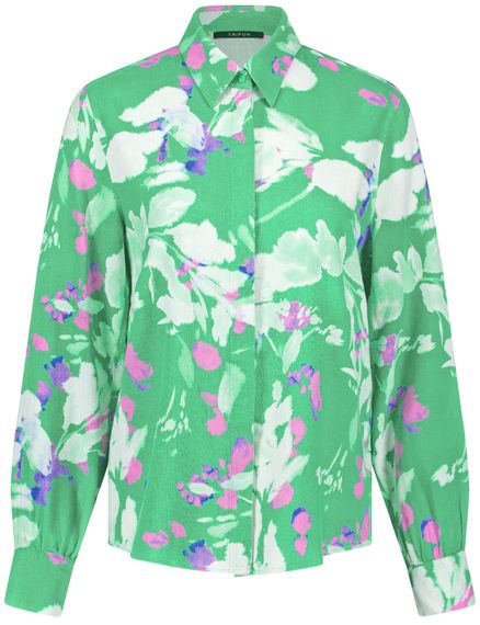 TAIFUN Рубашка из смеси льна и вискозы