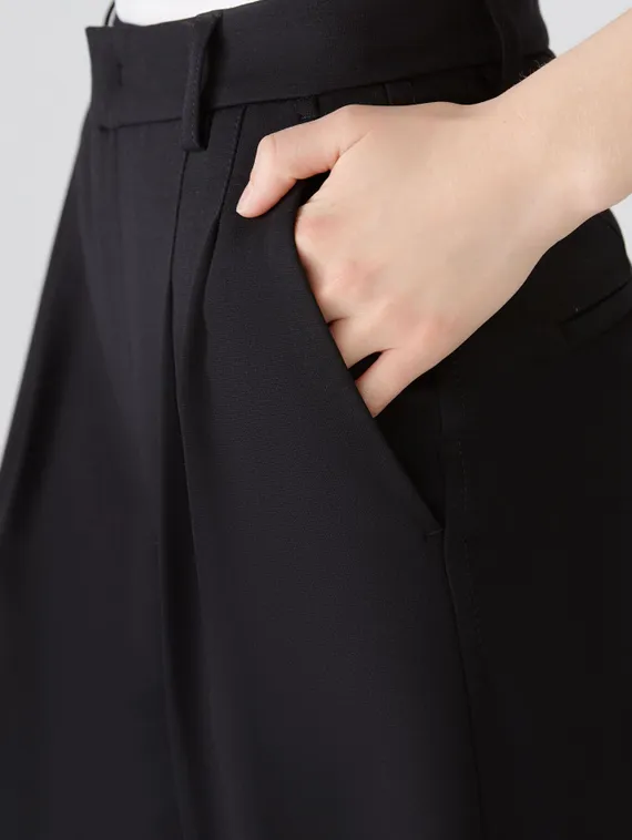 Oui Брюки из вискозного джерси