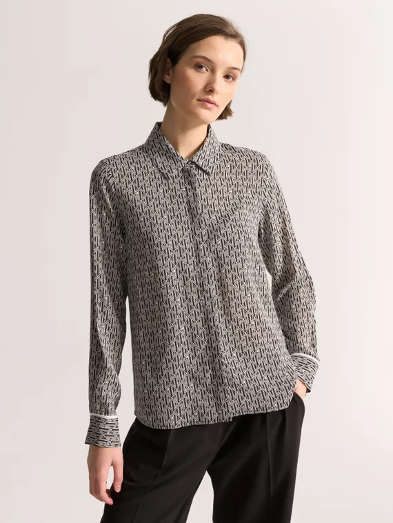 UNQ Блуза с принтом