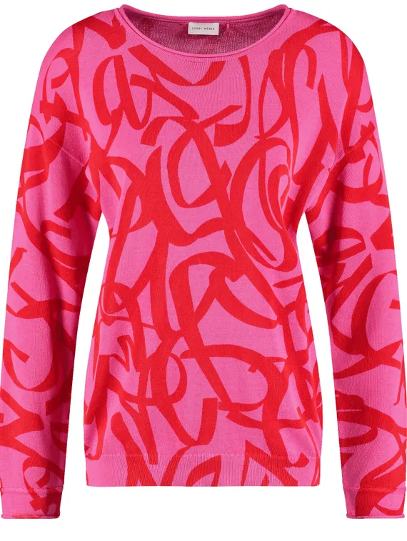 GERRY WEBER Джемпер с принтом