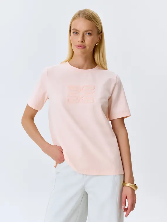 BULMER Футболка с вышивкой лого