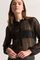 UNQ Блуза из черного кружева