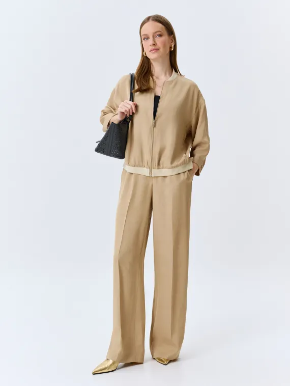 BULMER Бомбер из смесовой вискозы