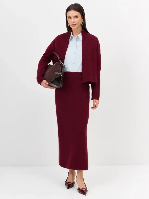 BULMER Вязаная юбка с ангорой