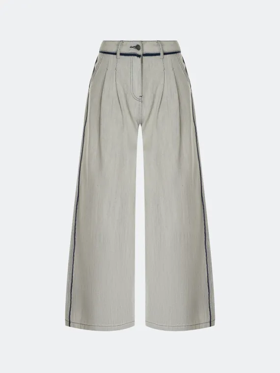 BULMER Джинсы меланжевые