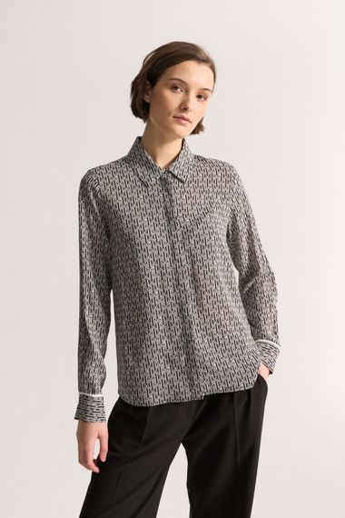 UNQ Блуза с принтом