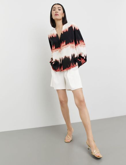 TAIFUN Блуза с принтом