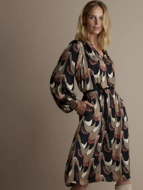 SUMMUM Платье с принтом