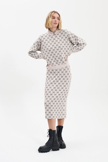 UNQ Джемпер вискозный с логотипами