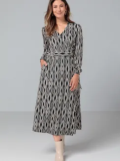 BIANCA Платье с принтом