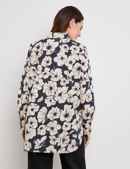 GERRY WEBER Рубашка с цветочным принтом