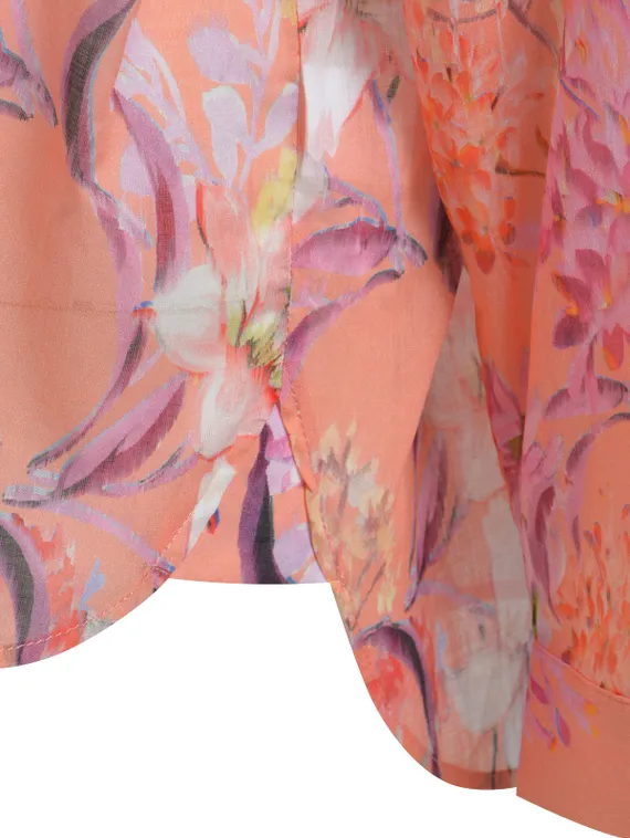 Elisa.and.me Блузка с цветочным принтом