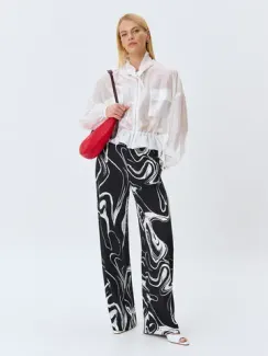 BULMER Яркие брюки с графичным принтом